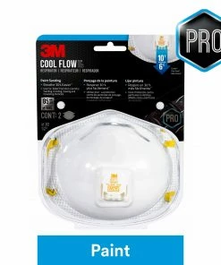 3M Respiratory Protection 2-Pack Disposable N95 Sanding and Fiberglass Valved Safety Mask