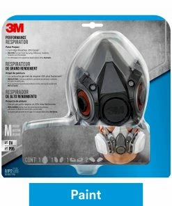 3M Respiratory Protection Reusable P95 Painting Valved Safety Mask