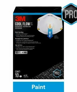 3M Respiratory Protection 10-Pack Disposable N95 Sanding and Fiberglass Valved Safety Mask