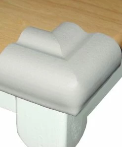 KidKusion Child Safety Accessories Gray Corner Cushion 4-Pack