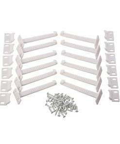 Dreambaby Child Safety White Cabinet Locks 12-Pack