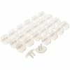 Dreambaby Child Safety Clear Outlet Plugs 24-Pack