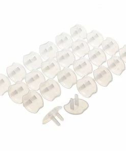 Dreambaby Child Safety Clear Outlet Plugs 24-Pack