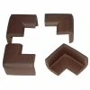 KidKusion Child Safety Brown Corner Cushion 4-Pack