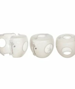 Dreambaby Child Safety Ezy-Fit Clear Door Knob Covers 3-Pack