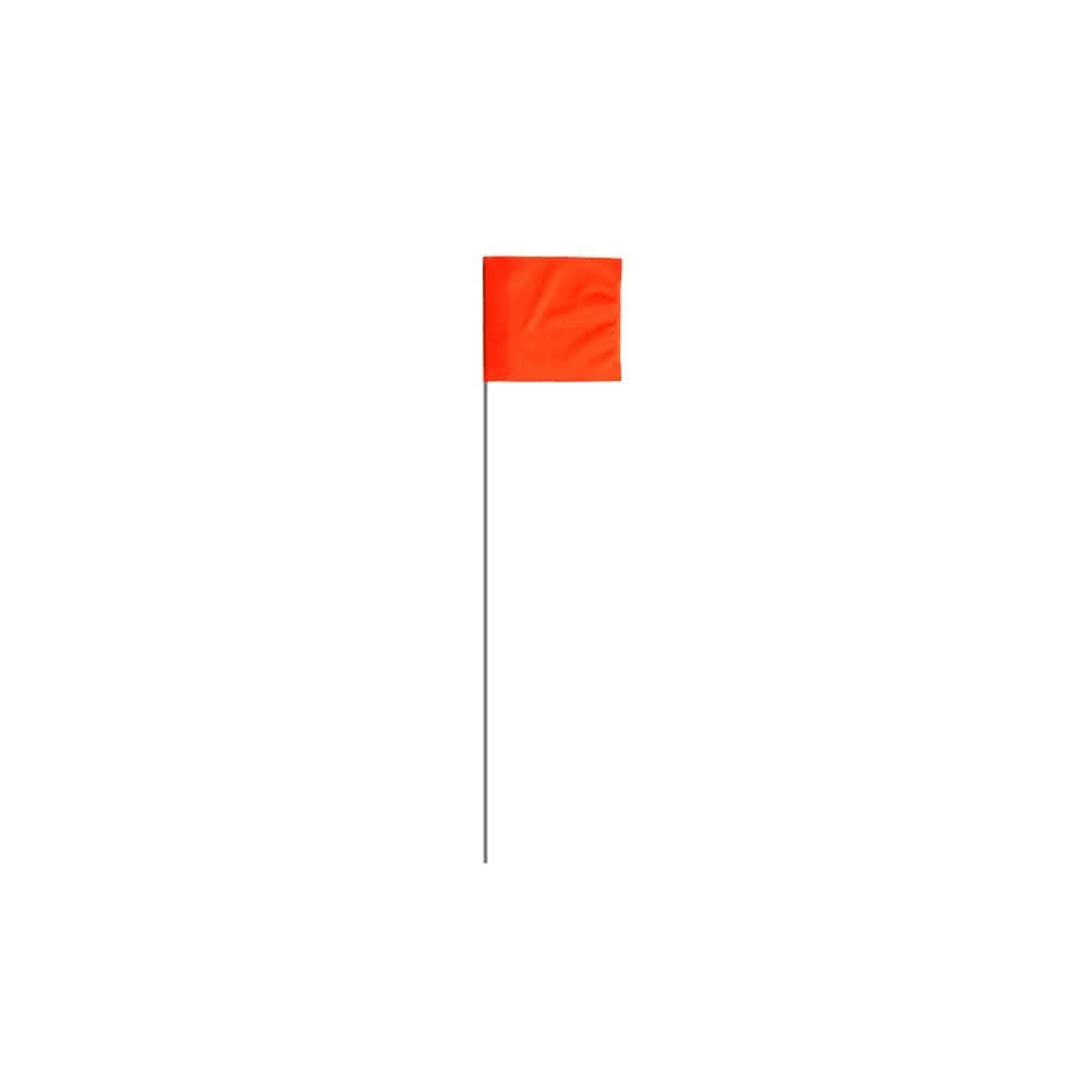 Presco Marking Flags 100-Pack 18-in Orange PVC Marking Flag 1 Presco Marking Flags 100-Pack 18-in Orange PVC Marking Flag