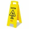 Rubbermaid Commercial Products Traffic Safety Equipment Yellow Traffic Safety Sign