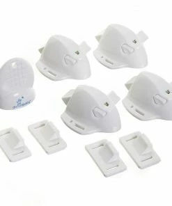 Dreambaby Child Safety White Magnetic Cabinet Locks 5-Pack