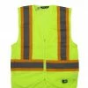 BERNE APPAREL Safety Vests X-Large Yellow Polyester High Visibility Enhanced Visibility (Reflective) Safety Vest