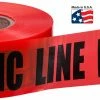 IDEAL 3-in Red Caution Vinyl Safety Tape 1000-ft