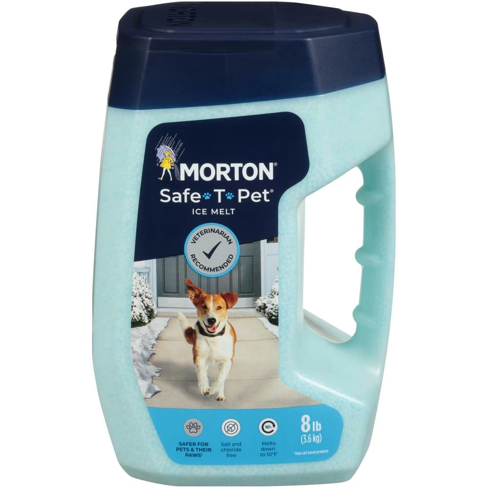 Morton 8-lb Natural Safer For Pets Urea Ice Melt Pellets 1 Morton 8-lb Natural Safer For Pets Urea Ice Melt Pellets