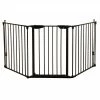 Dreambaby Child Safety Adapta-Gate 79-in x 29.5-in Black Metal Safety Gate