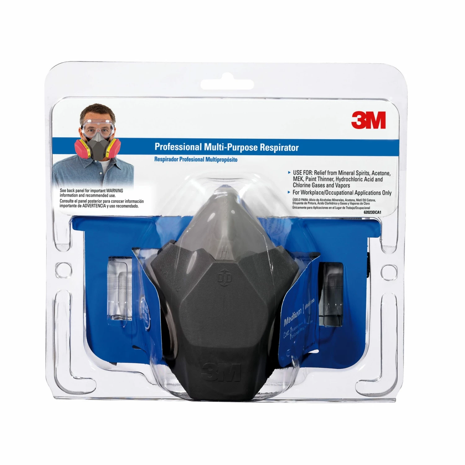 3M Respirators Reusable P100 All-purpose Valved Safety Mask 2 3M Respirators Reusable P100 All-purpose Valved Safety Mask - Image 2