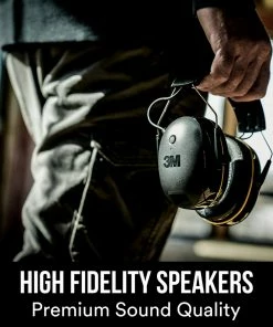 3M WorkTunes Connect Plastic Hearing Protection Earmuffs with Bluetooth Compatibility -Menards Safety Shop 08568600 scaled