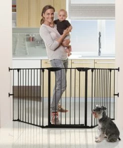 Dreambaby Child Safety Adapta-Gate 79-in x 29.5-in Black Metal Safety Gate -Menards Safety Shop 08731657 1 scaled
