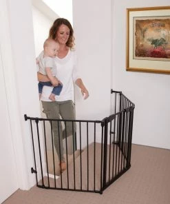 Dreambaby Child Safety Adapta-Gate 79-in x 29.5-in Black Metal Safety Gate -Menards Safety Shop 08731659 1 scaled