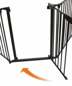 Dreambaby Child Safety Adapta-Gate 79-in x 29.5-in Black Metal Safety Gate -Menards Safety Shop 08731660 1 scaled