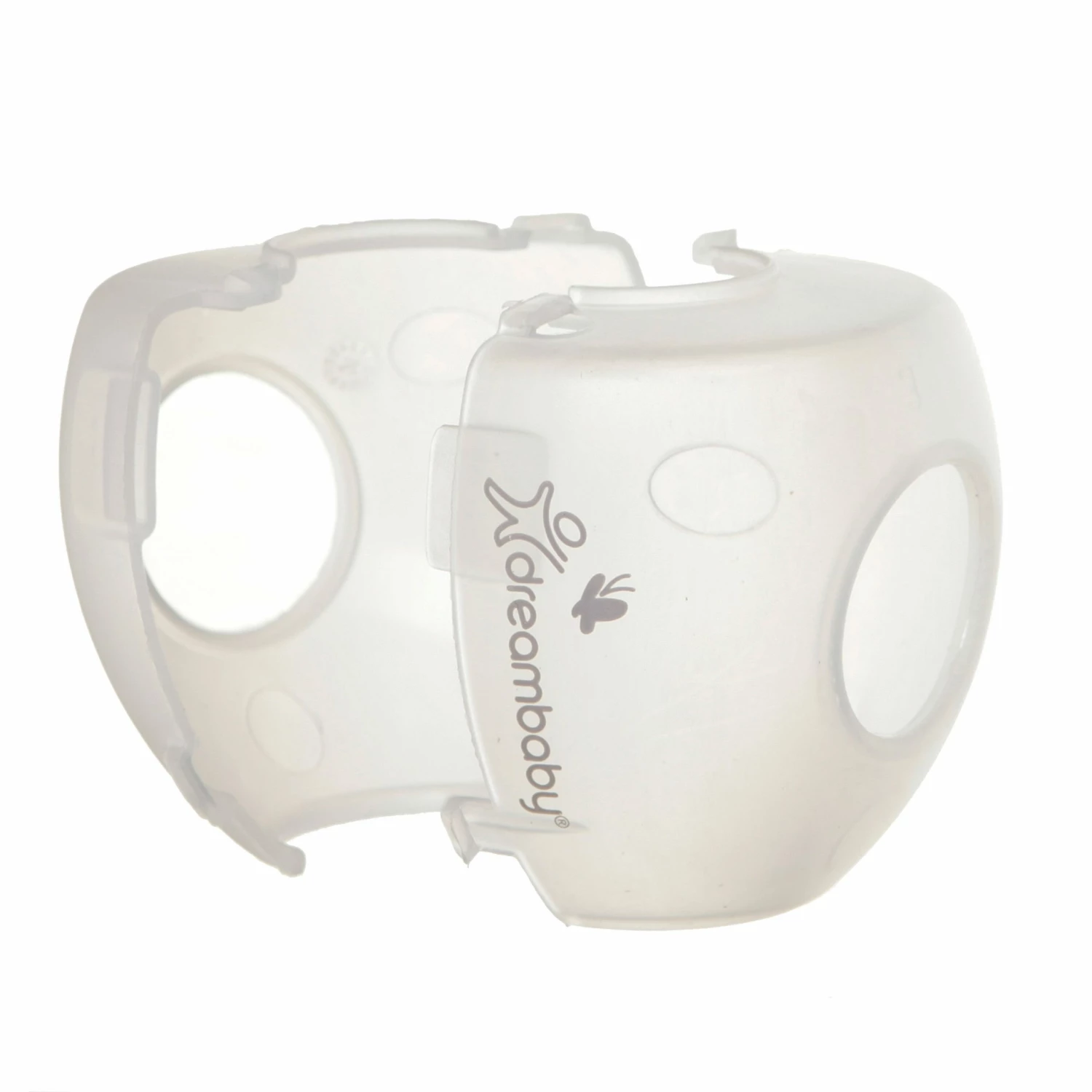 Dreambaby Child Safety Ezy-Fit Clear Door Knob Covers 3-Pack 3 Dreambaby Child Safety Ezy-Fit Clear Door Knob Covers 3-Pack - Image 3