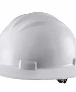 West Chester Hard Hats Quick Adjusting Ratchet White Hard Hat