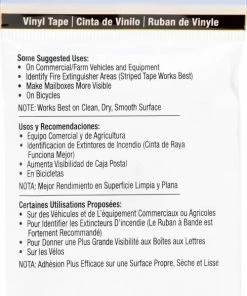 Hillman 2-in Reflective Vinyl Safety Tape 2-ft -Menards Safety Shop 09438442