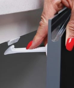Dreambaby Child Safety White Adhesive Safety Latches 8-Pack -Menards Safety Shop 09683957