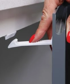 Dreambaby Child Safety White Adhesive Safety Latches 8-Pack -Menards Safety Shop 09683962