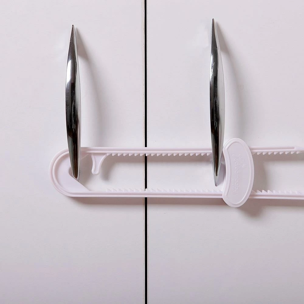 Dreambaby Child Safety Accessories White Cabinet Locks 2-Pack 3 Dreambaby Child Safety Accessories White Cabinet Locks 2-Pack - Image 3