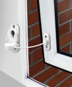 Dreambaby Child Safety Breezz-Guard White Keyless Window Restrictor 16 Dreambaby Child Safety Breezz-Guard White Keyless Window Restrictor -Menards Safety Shop 09688089