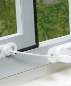 Dreambaby Child Safety Breezz-Guard White Keyless Window Restrictor 15 Dreambaby Child Safety Breezz-Guard White Keyless Window Restrictor -Menards Safety Shop 09688093