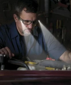 Panther Vision Eye Protection LIGHTSPECS Plastic Anti-Fog Safety Glasses Flashlight Included -Menards Safety Shop 09859672