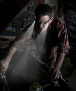 Panther Vision Eye Protection LIGHTSPECS Plastic Anti-Fog Safety Glasses Flashlight Included -Menards Safety Shop 09859673