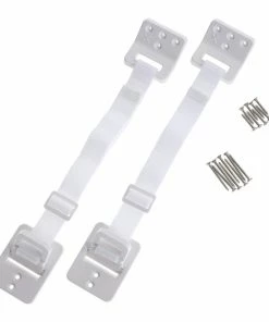 Dreambaby Child Safety White Furniture Straps 2-Pack -Menards Safety Shop 10013456 scaled