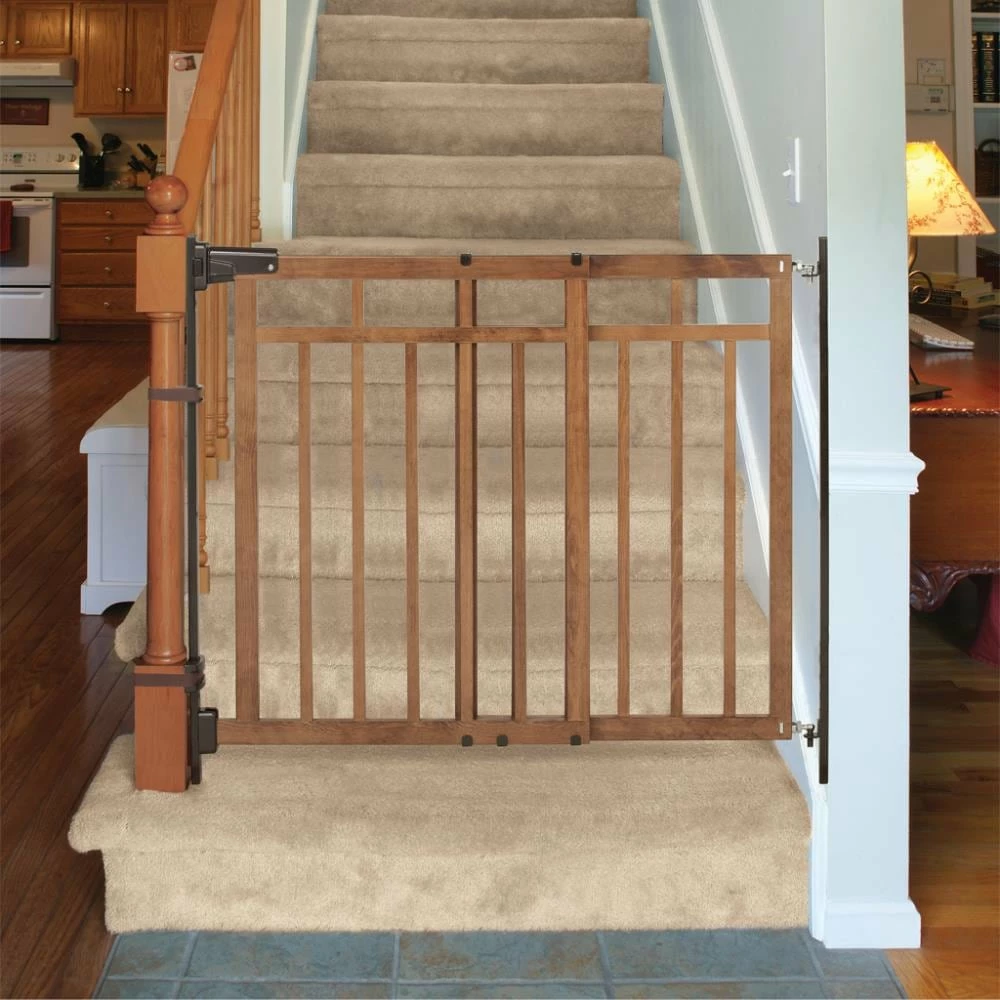 Summer Infant Child Safety 48-in x 33-in Oak Wood Safety Gate 2 Summer Infant Child Safety 48-in x 33-in Oak Wood Safety Gate - Image 2