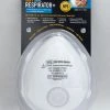 SoftSeal Respiratory Protection Off White Reusable N95 Large/X Large All-purpose Valved Safety Mask