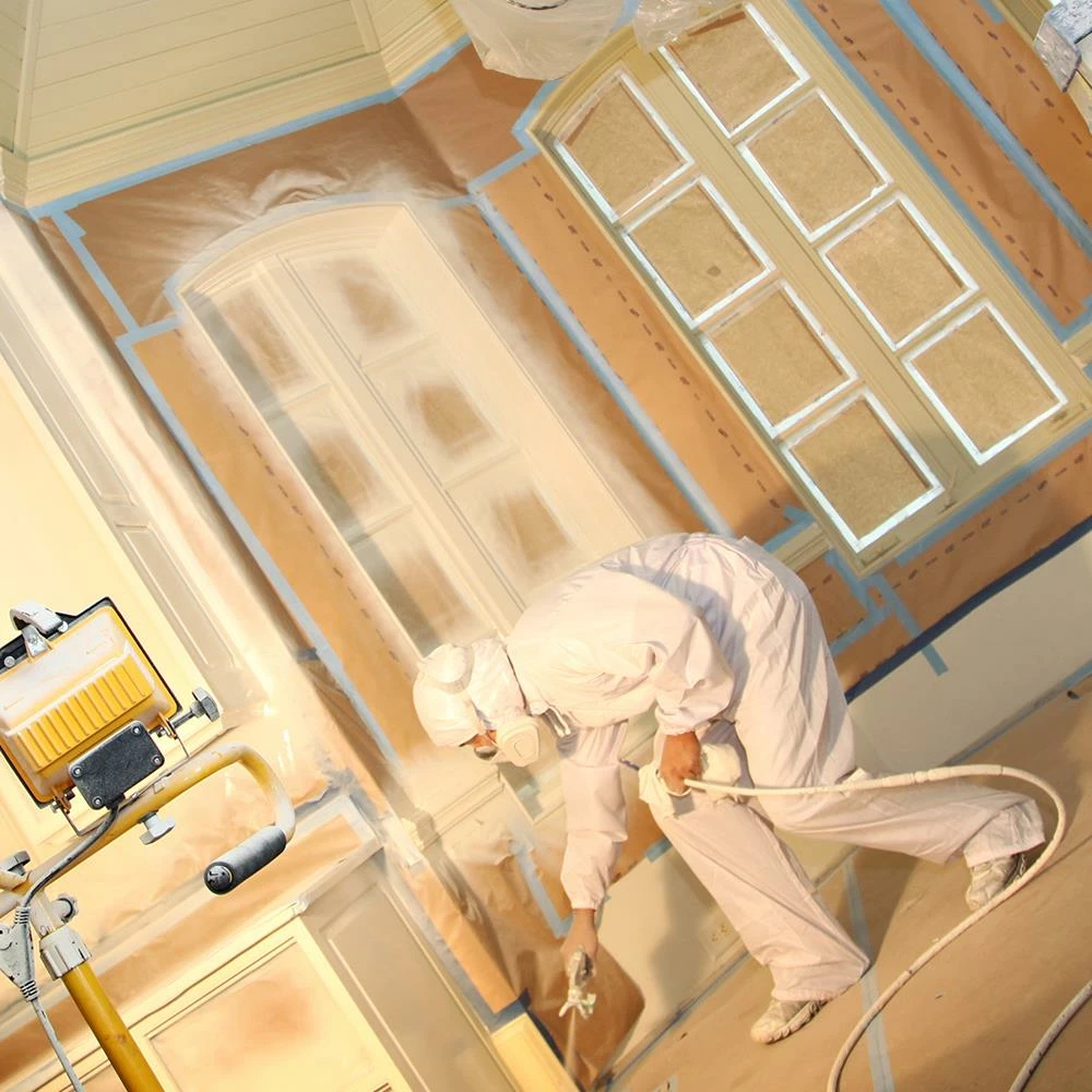 Trimaco Protective Clothing XL Microporous Film Laminate Paint Protective Coveralls 2 Trimaco Protective Clothing XL Microporous Film Laminate Paint Protective Coveralls - Image 2