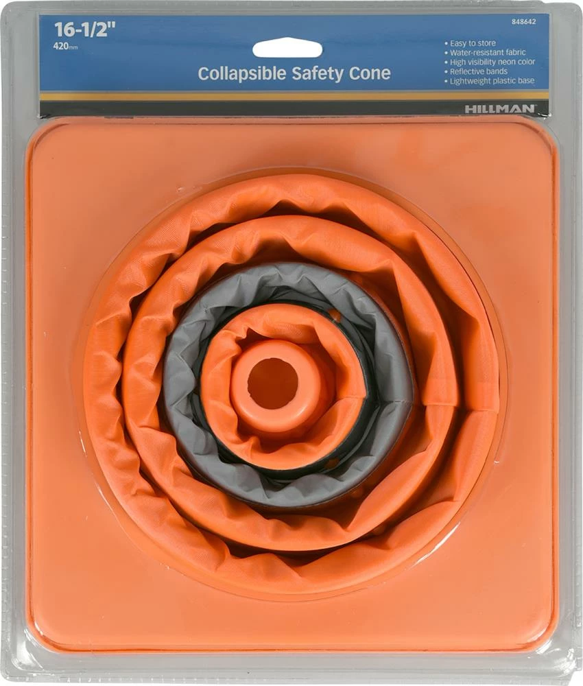 Hillman Traffic Safety Equipment Yellow Traffic Safety Cone 2 Hillman Traffic Safety Equipment Yellow Traffic Safety Cone - Image 2