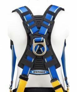 Werner Safety Accessories Blue Armor Construction (3 D Rings) Harness (M/L) Fall Protection Equipment -Menards Safety Shop 11025510