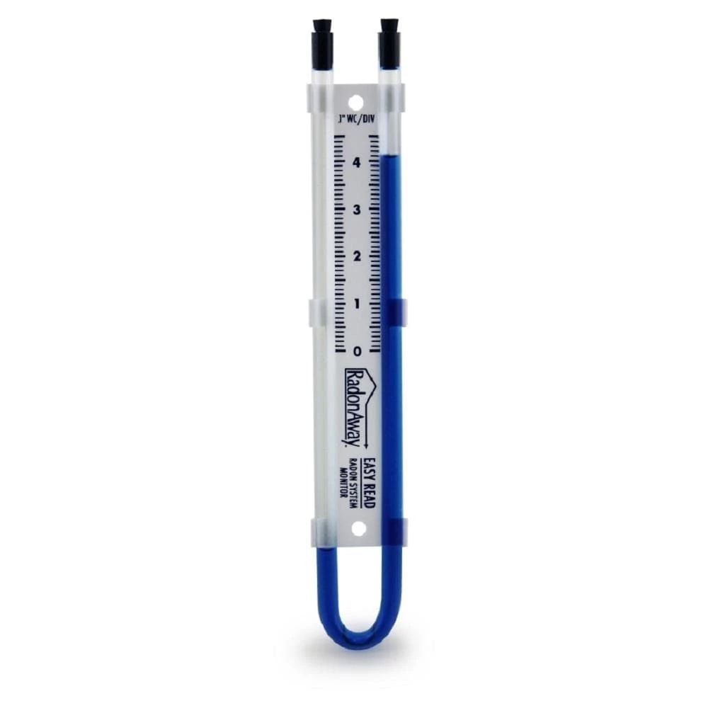 RadonAway Safety Accessories U-Tube Easy Read Manometer 2 RadonAway Safety Accessories U-Tube Easy Read Manometer - Image 2