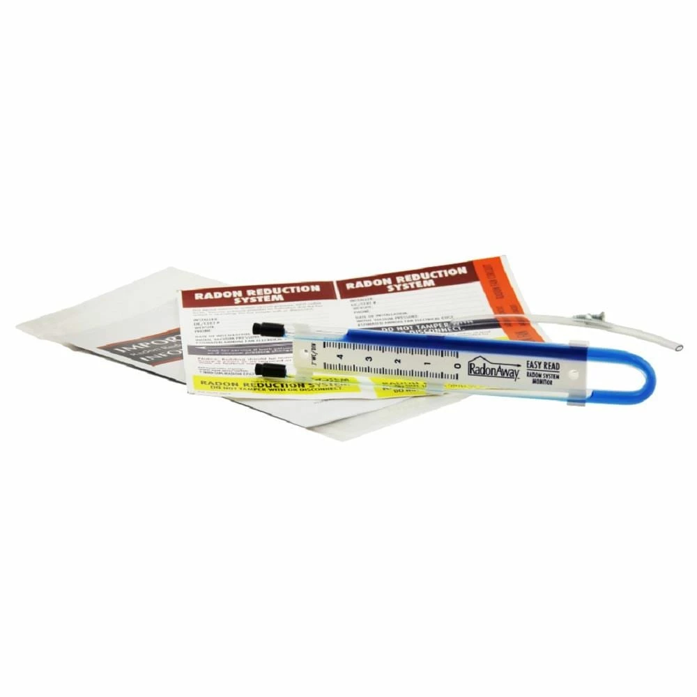 RadonAway Safety Accessories U-Tube Easy Read Manometer 3 RadonAway Safety Accessories U-Tube Easy Read Manometer - Image 3