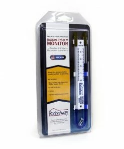RadonAway Safety Accessories U-Tube Easy Read Manometer