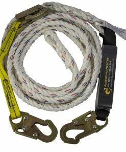 Guardian Fall Protection Safety Accessories 50 Ft Rope Vertical Lifeline Assembly