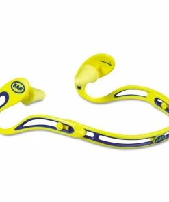 3M Hearing Protection E·A·R Swerve Banded Hearing Protector, Corded, Yellow