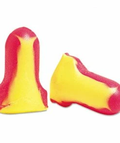 Howard Leight Hearing Protection LL-1 Laser Lite Single-Use Earplugs, Cordless, 32NRR, Magenta/Yellow, 200 Pairs
