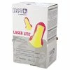 Howard Leight Hearing Protection LL-1 D Laser Lite Single-Use Earplugs, Cordless, 32NRR, MA/YW, LS500, 500 Pairs