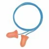 Howard Leight Hearing Protection MAX-30 Single-Use Earplugs, Corded, 33NRR, Coral, 100 Pairs