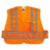 GloWear Safety Vests M/L Orange Polyester High Visibility Enhanced Visibility (Reflective) Safety Vest