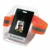 Squids Safety Accessories Ergodyne Squids 3386 Vinyl Arm Band ID/Badge Holder, Hi-Vis Orange