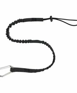 Squids Safety Accessories Ergodyne Squids 3100 Single Carabiner Tool Lanyard - 10-lbs, Black, Standard