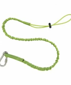 Squids Safety Accessories Ergodyne Squids 3101 Stainless Single Carabiner - 15-lbs, Lime, Standard