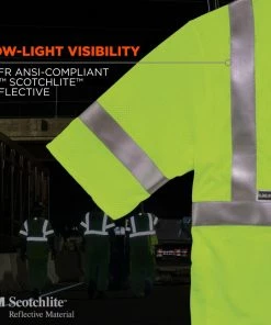 GloWear Safety Vests 4Xl/5Xl Green Modacrylic/Aramid High Visibility Enhanced Visibility (Reflective) Flame Resistant Safety Vest 8 GloWear Safety Vests 4Xl/5Xl Green Modacrylic/Aramid High Visibility Enhanced Visibility (Reflective) Flame Resistant Safety Vest -Menards Safety Shop 13593559